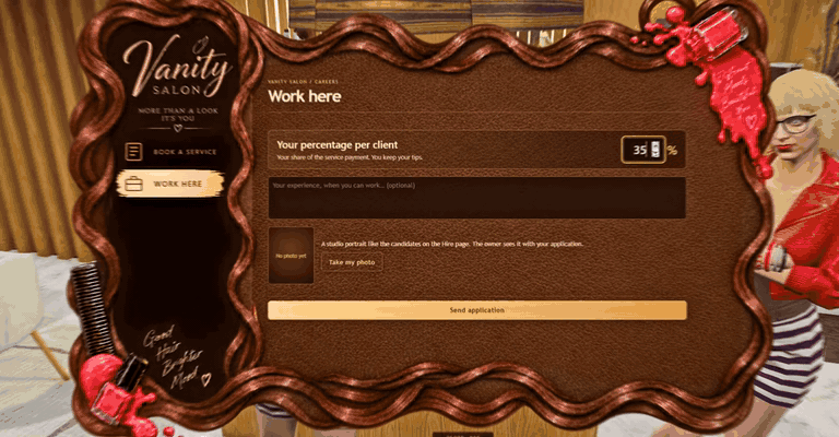 Apply for Jobs at the Salon