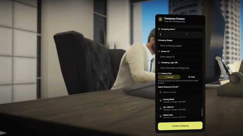 Business & Jobs Creator | ESX/QBCore/QBox | FiveM NANO Scripts thumbnail 5