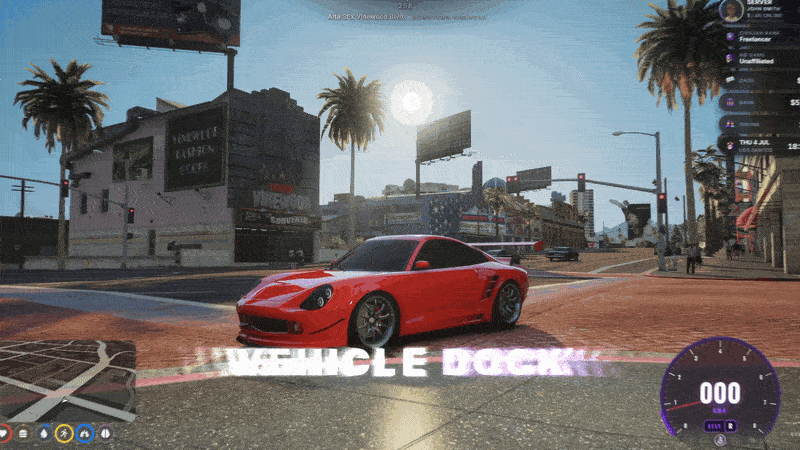 Vehicle Dock - The Car, Over the Radar