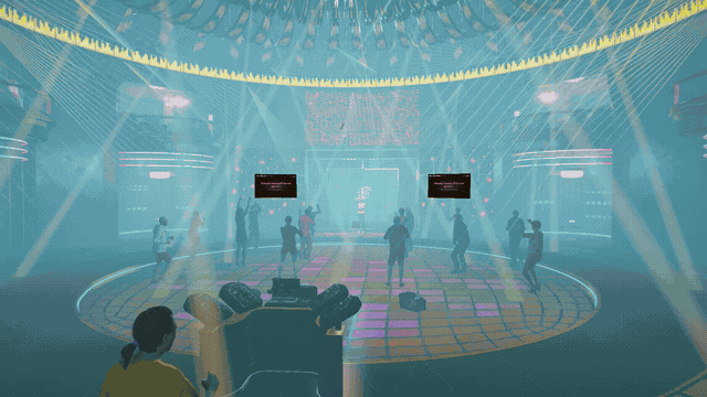 A DJ Booth That Runs The Night