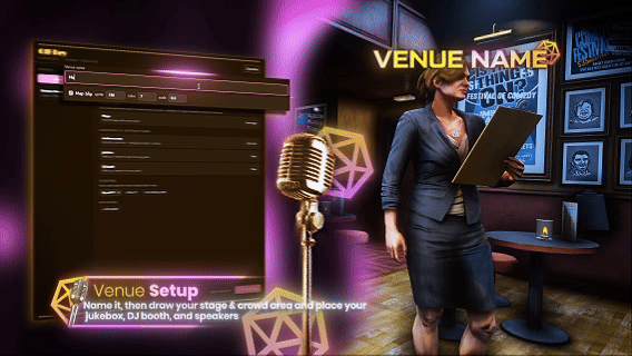 Build The Venue By Pointing At It