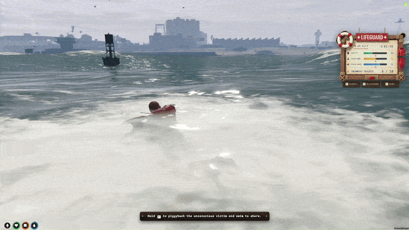 Unconscious CPR Rescue