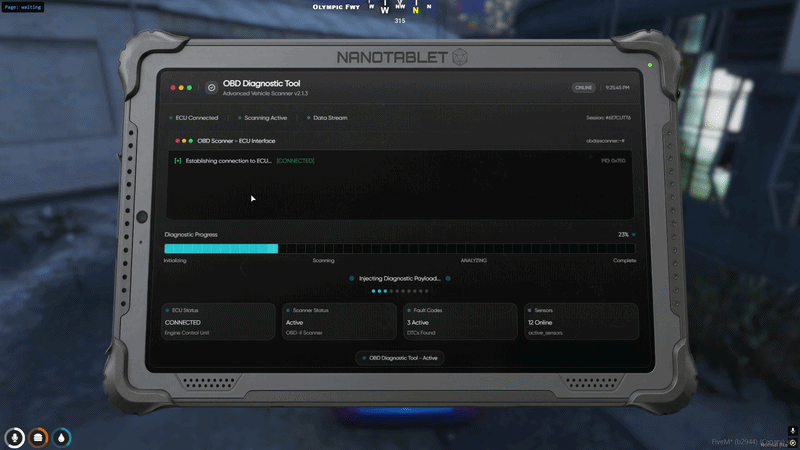 OBD Tablet