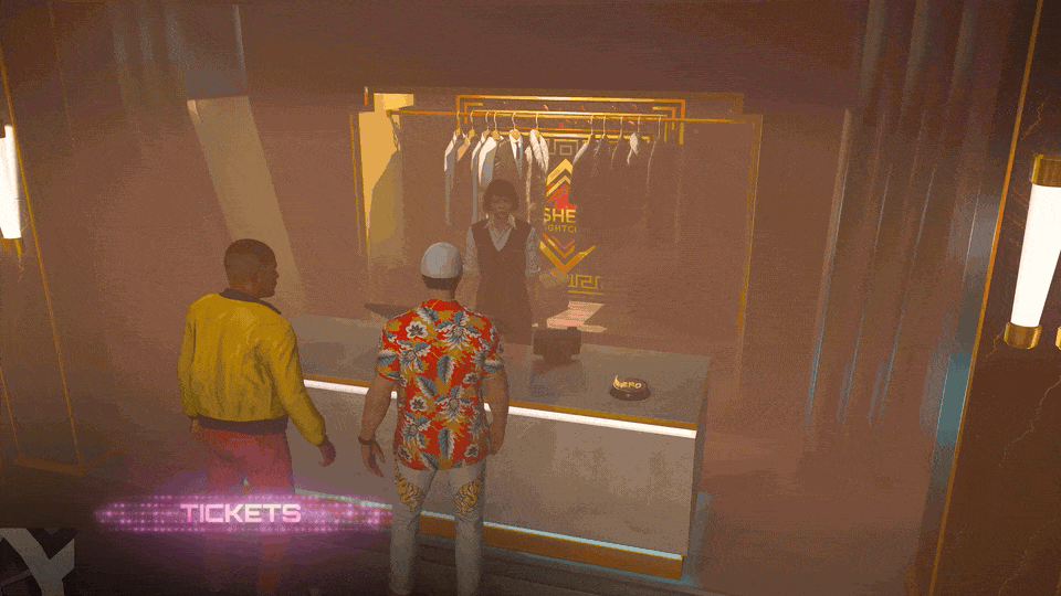 FiveM nightclub ticket system with a box office and a ticket check at the door