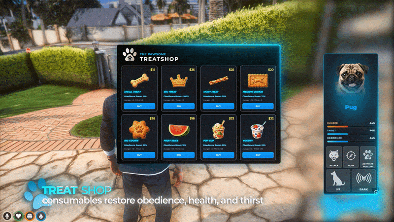 🍖 Treat System