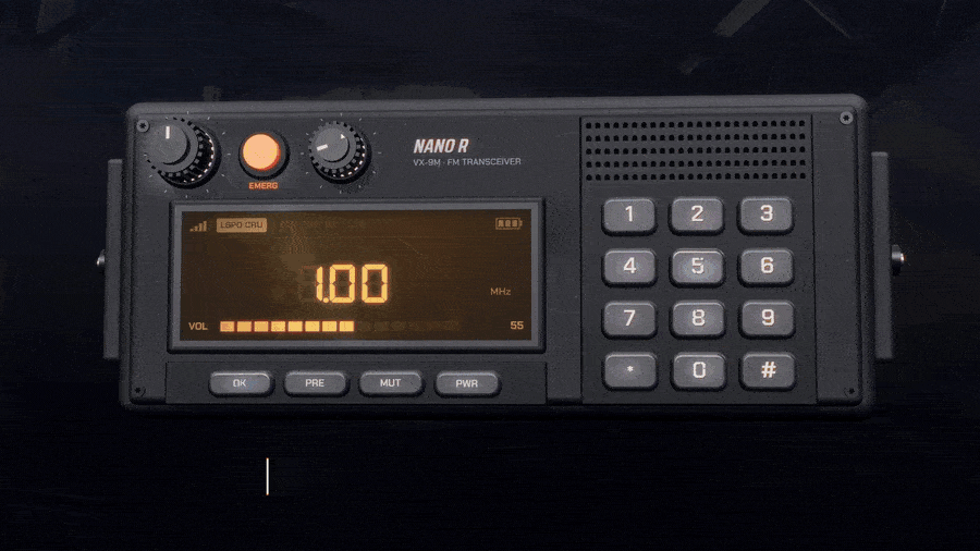 NANO 3D Radio emergency button sending a FiveM police dispatch alert