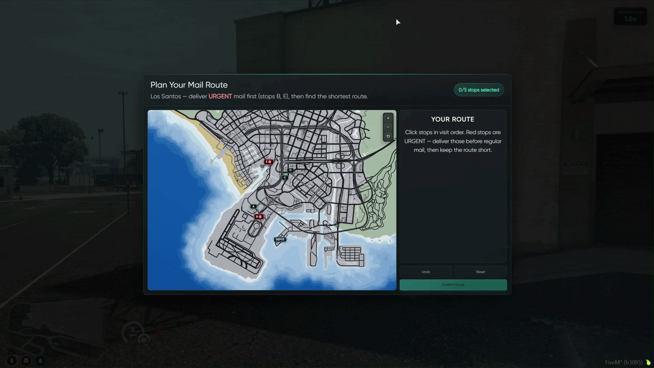 Shortest Route Planner